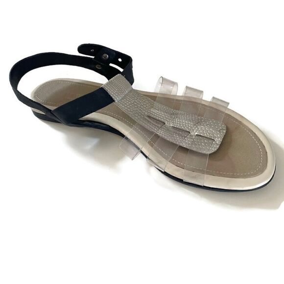 L’AGENCE Gladiator Leather Sandals 6 - Picture 1 of 6